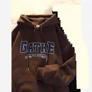 প্রিমিয়াম উইন্টার হুডি - চকলেট ব্রাউন এডিশন